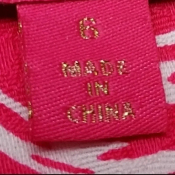 Lilly Pulitzer Jubilee Daiquiri Pink/Green Flam Alama Ding Dong Shift Dress 6 - Picture 8 of 12